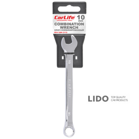 Ключ комбинированный Carlife CR-V, 10мм WR4010