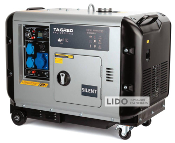 Генератор Tagred дизельний 4-тактний TA10300DS 6,5/7кВт електрозапуск