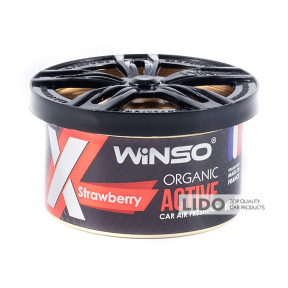 Ароматизатор Winso X Active Organic Strawberry, 40g