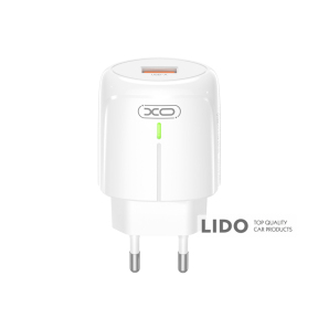 Сетевое зарядное устройство XO L112 QC18W белый