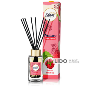 Аромадифузор с палочками Edem Nature Secrets - Sweet berries 90мл