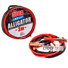 Провода-прикуриватели Alligator 300А, 3м BC633