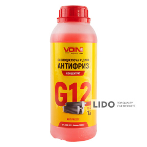 Антифриз Voin Red G12 червоний концентрат 1л