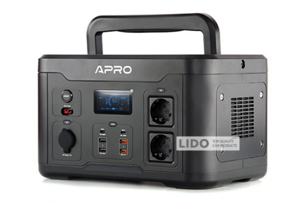 Зарядна станція Apro PS-1000 220В 1000Вт 1166Вт/год з бездротовою зарядкою