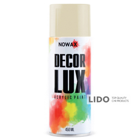 Фарба акрилова Nowax Spray Кремовий 450мл