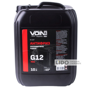 Антифриз Voin Red G12 красный готовый 10л