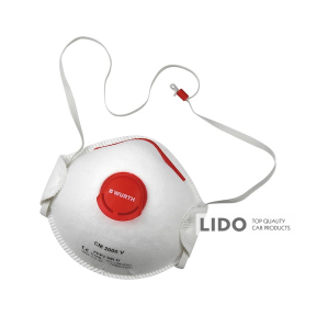 Респиратор одноразовый Wurth CM2000 FFP2 NR D с клапаном