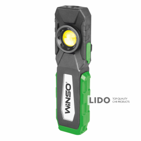 Фонарь портативный Winso 500Lm, 10W COB+3W, 2000mAh, белый/красный Фонарь портативный Winso 500Lm, 10W COB+3W, 2000mAh, белый/красный