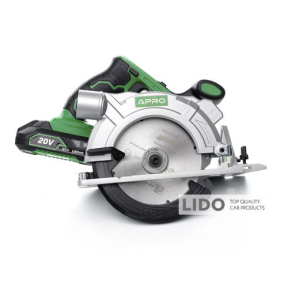 Пила циркулярная аккумуляторная Apro 20CS 20В 165мм без АКБ