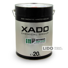 Антифриз Xado Antifreeze Green G11 -40⁰С готовый зеленый 20л