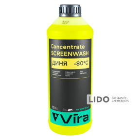 Омивач скла зимовий Vira -80 °С Диня концентрат 1,5л