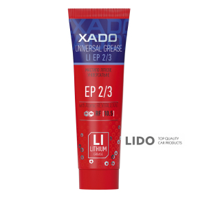 Змазка Xado Li-EP 2/3 літієва універсальна 125мл