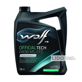Моторное масло Wolf Official Tech MS-FFE 0w-30 5л