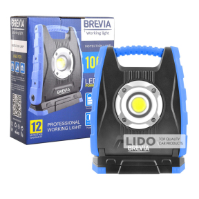 Професійна інспекційна лампа Brevia LED 10W COB 1000lm 4400mAh Power Bank, type-C