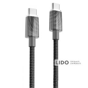 Кабель Proove Spectral Type-C to Type-C 60W (1m) сірий