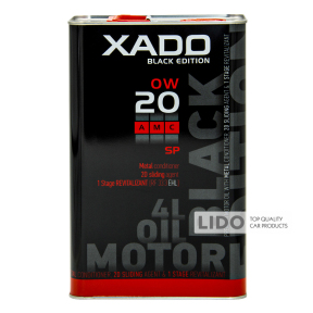 Моторное масло Xado Atomic Oil AMC Black Edition 0W-20 4л