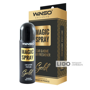 Ароматизатор повітря в індивід. упак.WINSO Magic Spray Exclusive 30мл - GOLD				