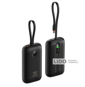 Повербанк (Power Bank) Veger K1 10000 mAh 35W PD QC3.0 чорний