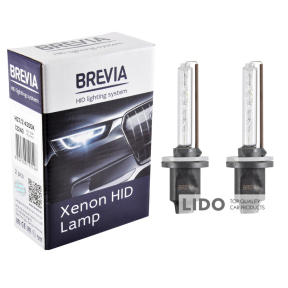 Ксеноновая лампа Brevia H27/2 4300K, 85V, 35W PGJ13 KET, 2шт