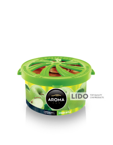 Ароматизатор Aroma Car Organic Green Tea Green Apple, 40g