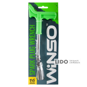 Ключ свічний Winso професійний з підсиленою ручкою 16мм