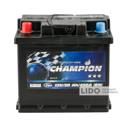 Аккумулятор Champion Black 50 Ah/12V [+ -]
