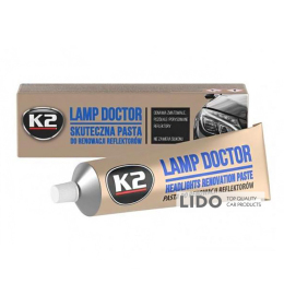 Паста для ремонта фар K2 LAMP DOCTOR, 60г