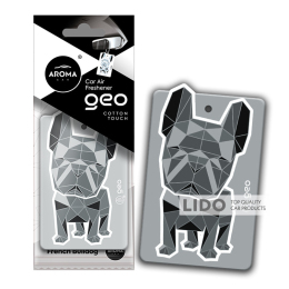 Ароматизатор Aroma Car Cellulose Geo Dog - White Cotton Touch