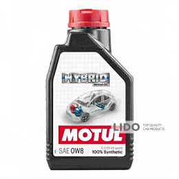 Моторное масло Motul Hybrid 0W8, 1л (107155)