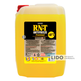 Антифриз Xado Antifreeze RN-T -40⁰С жовтий готовий 10л