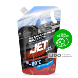 Омивач скла Xado JET 100 Ultra -80°С зимовий Лимон лайм концентрат 1л