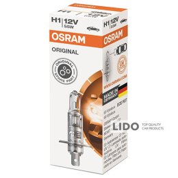 Галогеновая лампа Osram H1 12V 55W Original