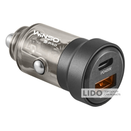 Автомобільний зарядний пристрій Winso PRO 45W 1xUSB-C+1xUSB-A