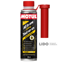 Присадка-очиститель топливной системы Motul All In One Ultra Diesel 300мл 112132