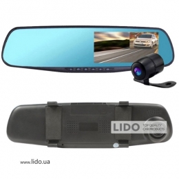 Дзеркало Відеореєстратор DVR L502 + камера заднього виду (hub_MBDY45269)