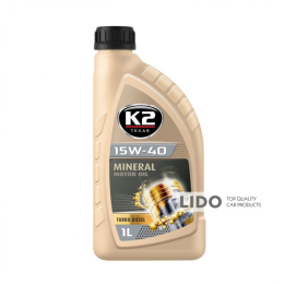 Олива моторна K2 Motor OIL XL-TD 15W-40 1л