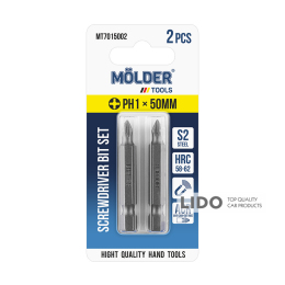 Набор бит Molder PH1x50мм 2шт