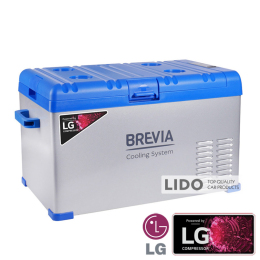 Холодильник автомобільний Brevia 30л (компресор LG) 22415