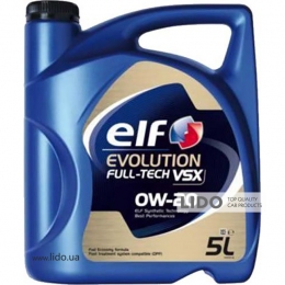 Моторное масло EVOLUTION FULLTECH VSX 0W-20 5л