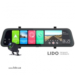 Зеркало видеорегистратор DVR Car Lesko D95 Bluetooth GPS