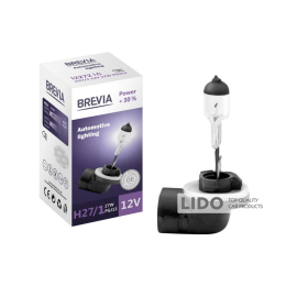 Галогеновая лампа Brevia H27/1 12V 27W PG13 Power +30% CP