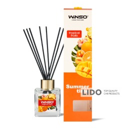 Аромадифузор с палочками Winso Summer Time - Tropical Fruits 150мл