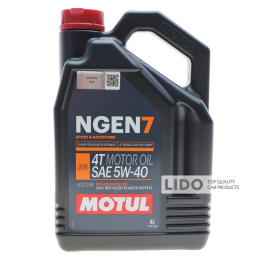 Моторное масло Motul NGEN 7 4T 5W40 4л 111827