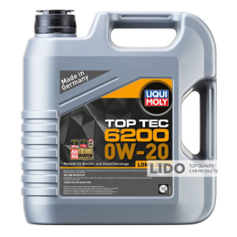 Моторное масло Liqui Moly Top Tec 6200 0W-20 4л