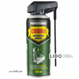 Змазка силіконова Nowax Silicone Spray Professional Cobra, 450мл