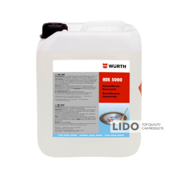 Концентрат для удаления смолы Wurth HEK 5000 5л