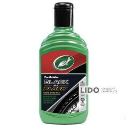 Полироль-реставратор для резины и пластика Turtle Wax Black In a Flash, 300мл