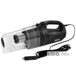 Пылесос автомобильный Brevia 150Вт 4.5кПа от прикуривателя серый
