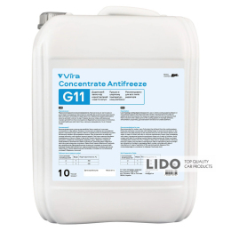 Жидкость охлаждающая Vira Concentrate Antifreeze G11 синяя концентрат 10л