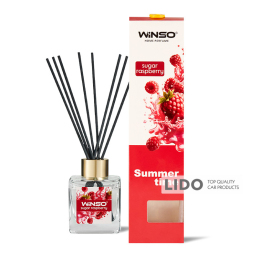 Аромадифузор с палочками Winso Summer Time - Sugar Raspberry 150мл